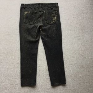 GUESS EVA SKINNY DISTRESSED JEANS SIZE 32